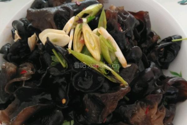 凉拌木耳的做法图解3