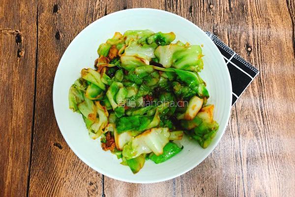 家常干锅包菜的做法图解6