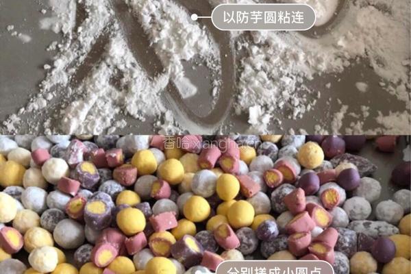 椰奶西米芋圆的做法图解4