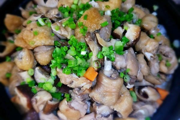 香菇鸡肉煲仔饭的做法图解16