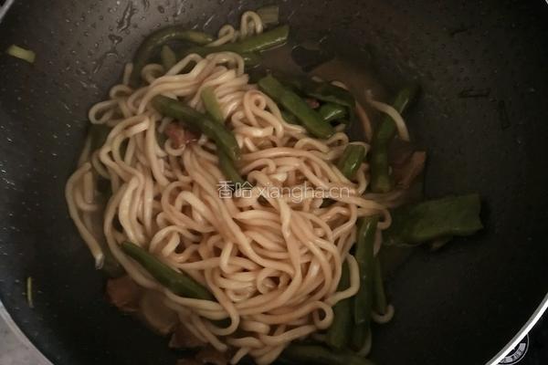 豆角焖面的做法图解14