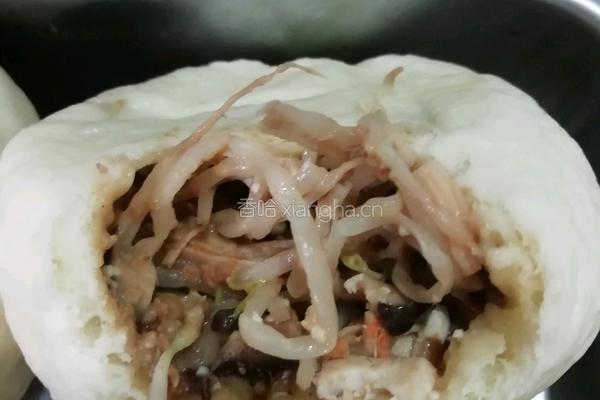 豆芽菜包的做法图解2