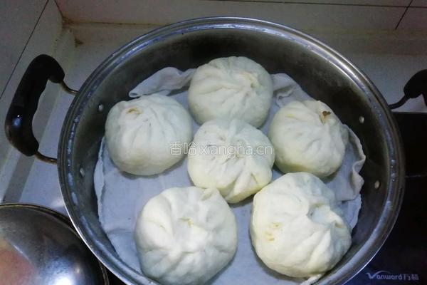 豆芽菜包的做法图解5