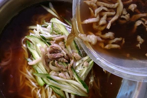家常肉丝面的做法图解12