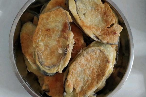 烙茄饼的做法图解7
