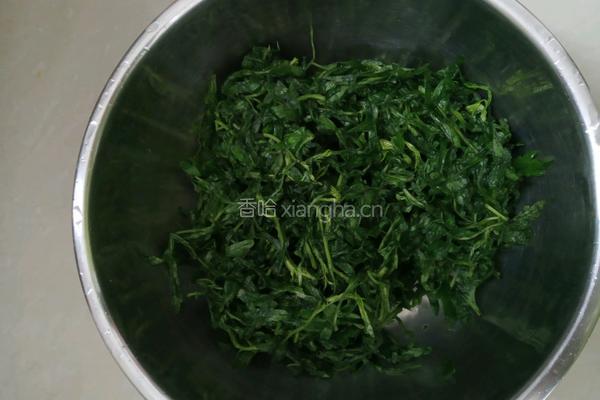 客家蒸艾草丸子的做法图解3
