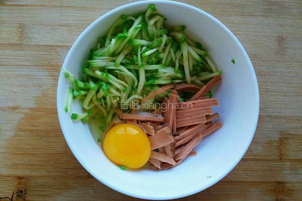 西葫芦煎饼的做法图解5