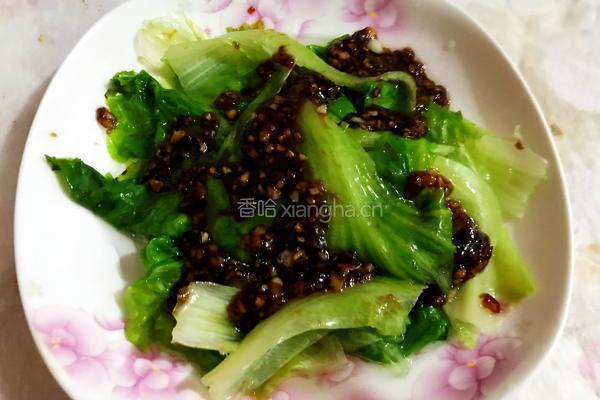 家常蚝油生菜的做法图解5