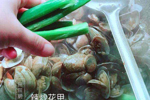 辣炒花甲的做法图解9