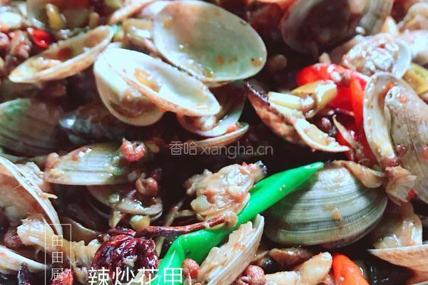 辣炒花甲的做法图解10
