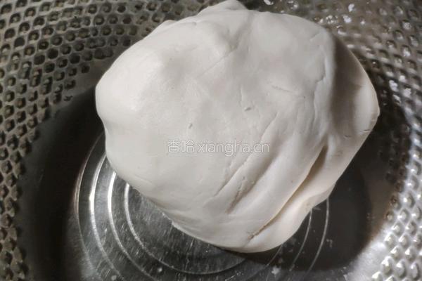 桂花豆沙芝麻球制作程序的做法图解2