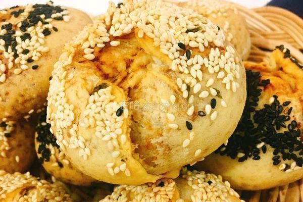 芝麻烤饼的做法图解7