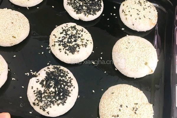 芝麻烤饼的做法图解5