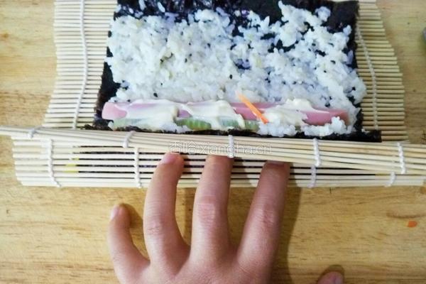 家常紫菜包饭的做法图解13
