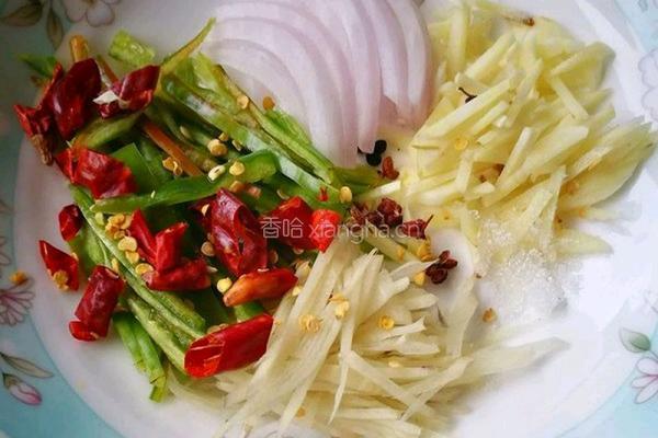 酸辣白菜的做法图解4