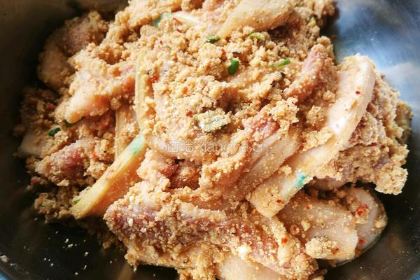 粉蒸肉的做法图解11