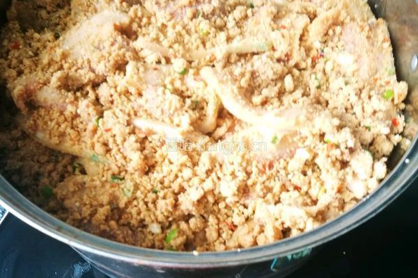 粉蒸肉的做法图解14