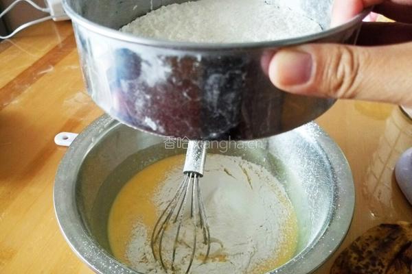 8寸香蕉酸奶戚风蛋糕的做法图解9