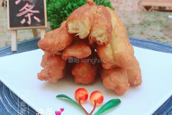 健康油条的做法图解9