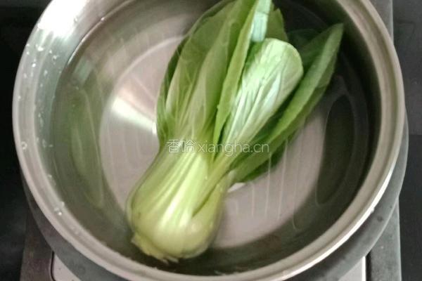 猪肝青菜粥 (宝宝辅食）的做法图解6