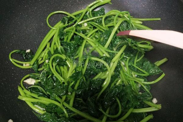 蒜蓉地瓜叶的做法图解9