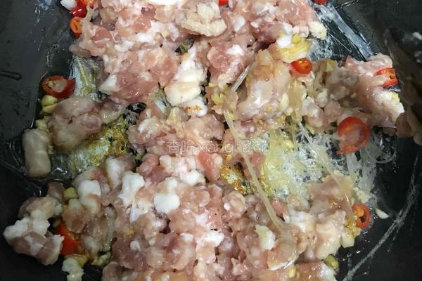 蒜蓉肉末炒粉丝的做法图解4
