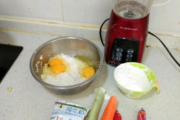 大米煎发面饼的做法图解1