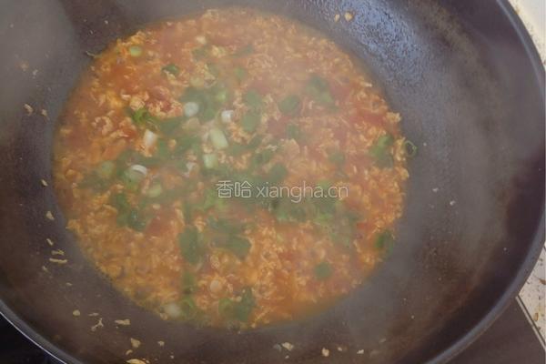 西红柿鸡蛋面的做法图解8