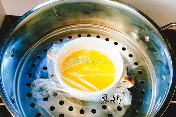 宝宝辅食秋葵鸡蛋羹的做法图解4