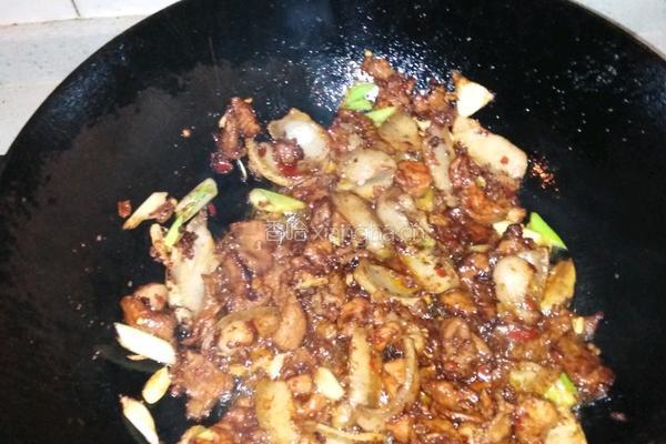 地瓜炒肉的做法图解4
