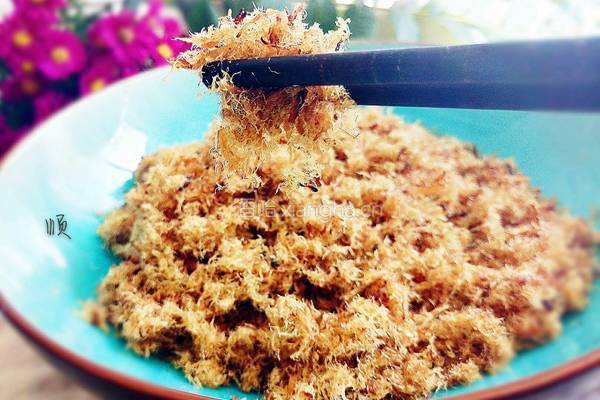 炒锅版猪肉松的做法图解12