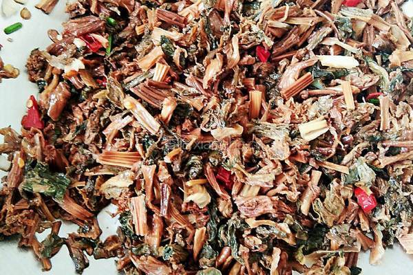 干白菜腌菜煮豆腐的做法图解6