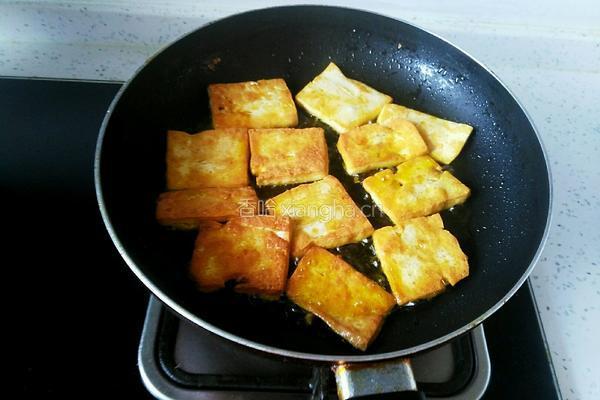 红烧豆腐的做法图解5