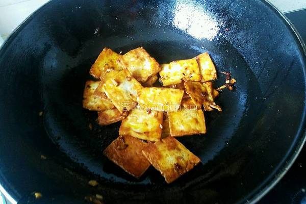 红烧豆腐的做法图解8