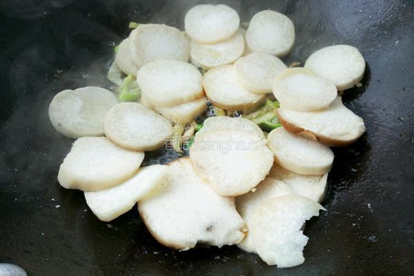 素炒耗油什锦菜的做法图解3