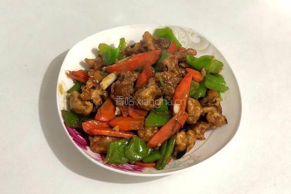 青椒肉段的做法图解15