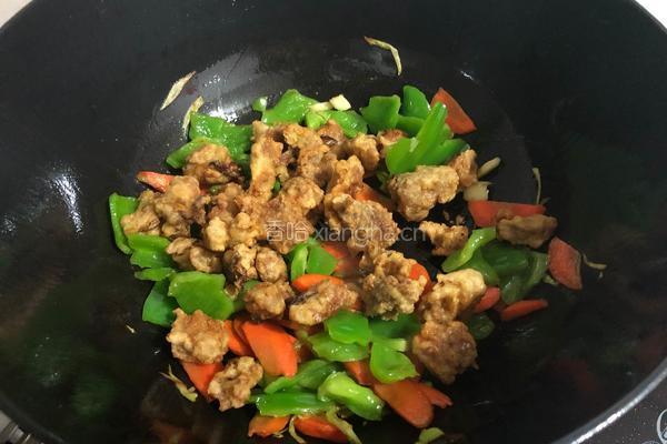 青椒肉段的做法图解13