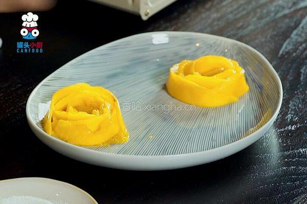 芒果糯米饭的做法图解3