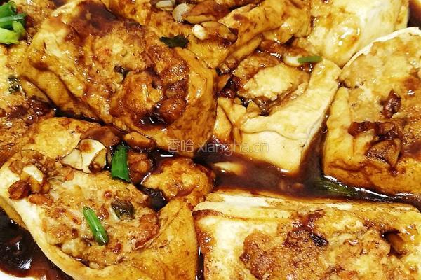 煎酿豆腐的做法图解1