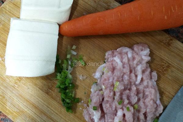 煎酿豆腐的做法图解2