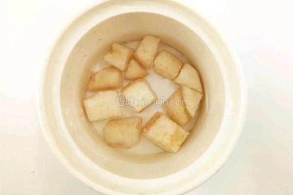 百合雪梨汤 促进食欲的做法图解3