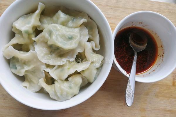 白菜藕水饺的做法图解5