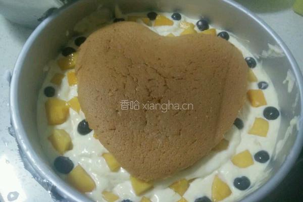 芒果慕斯蛋糕的做法图解5