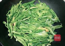青椒肉丝的做法图解3