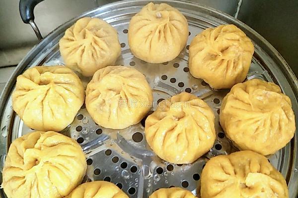 营养美味的燕麦南瓜豆角肉包子的做法图解8