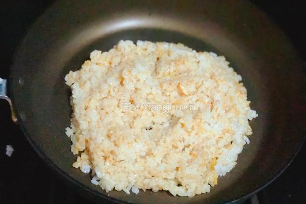 蛋炒饭的做法图解4
