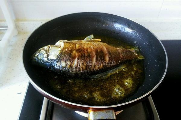 豆腐烧鲫鱼的做法图解6