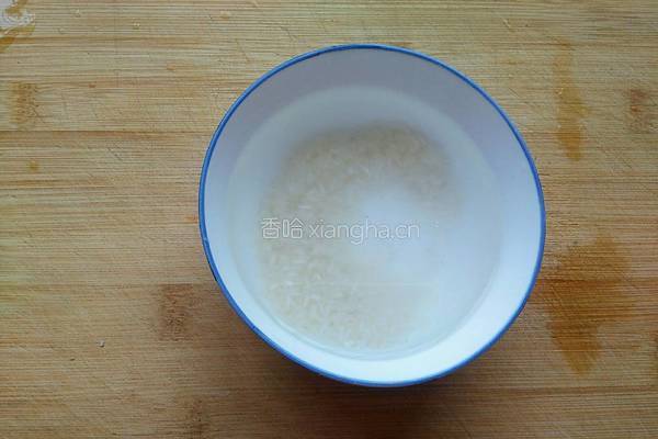 大米山药粥的做法图解4