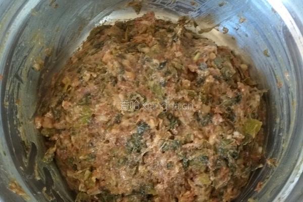玉米面菜团子（酸菜猪肉馅）的做法图解9