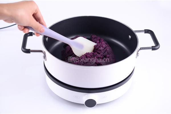 水晶紫薯月饼的做法图解4